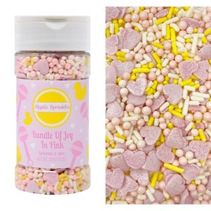 Mystic Sprinkles Bundle of Joy in Pink Sprinkle Mix 3.6oz - 1 of 4