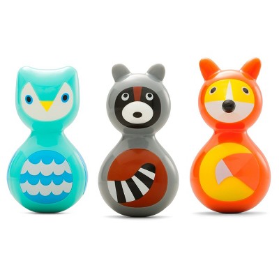 Kid O Woodland Animals Wobble Toys for Toddlers