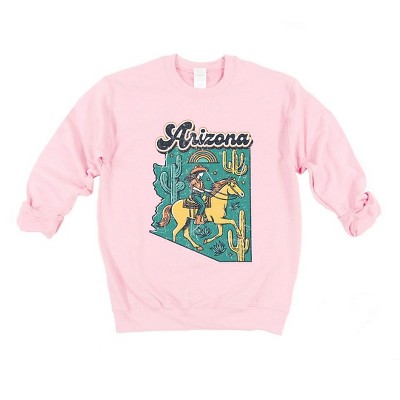 Simply Sage Market Women's Graphic Sweatshirt Arizona State Cowgirl