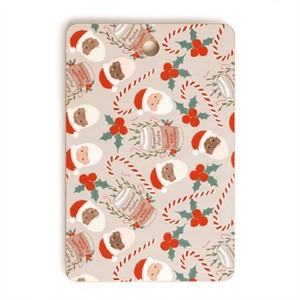 Dash and Ash Peppermint Mocha Cutting Board Rectangle -Deny Designs - 1 of 3
