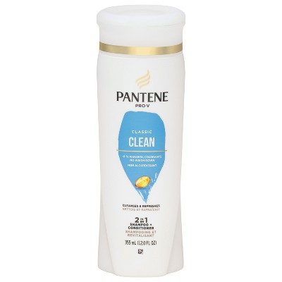 Pantene Pro-V 2 in 1 Classic Clean Shampoo + Conditioner 12.0 fl oz