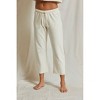 Women's Jamaica Beach Fleece Straight Leg Sweatpant - perfectwhitetee - image 2 of 4