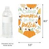Big Dot of Happiness Little Pumpkin - Fall Birthday Party or Baby Shower Bunting Banner - Party Decorations - Little Pumpkin - 2 of 4