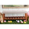 NicBex Storage Bench Shoe Rack Fabric Accent Oak Finish Legs for Bedroom and Entryway, Gray - 2 of 4