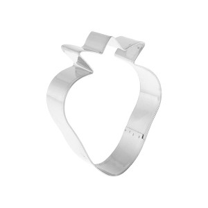 Unique Bargains Pastry Cutter Banana-Shaped Dishwasher Safe Stainless Steel Silver Tone 1Pcs - 1 of 4