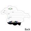 Big Dot of Happiness Kentucky Horse Derby - Shaped Fill-in Invitations - Horse Race Party Invitation Cards with Envelopes - Set of 12 - 3 of 4