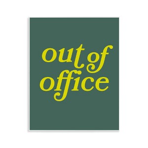 Stupell Industries Minimal Out Of Office Wall Plaque Art - 1 of 4