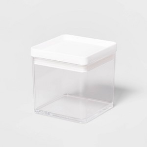 2.75c Short Square Plastic Food Storage Container - Brightroom - 1 of 4