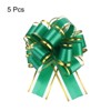 Unique Bargains Christmas Wedding Car Basket Gift Wrapping Big Pull Bow 5 Pcs - 3 of 4