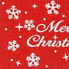 HomeRoots 17" X 29" Red And White Coir Merry Christmas Outdoor Door Mat - 4 of 4