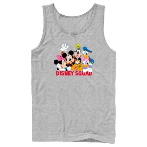 Men's Mickey & Friends Disney Squad Group Shot Tank Top - 1 of 4