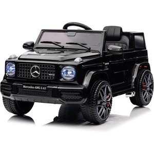 Electric Car for Kids Licensed Mercedes-Benz G63 12V Ride on Toy with Remote Control Kids’ Electric Vehicle with LED Light - 1 of 4