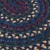 Colonial Mills Midnight Braided Runner, Indigo 2'x8', Oval Shape - 2 of 4