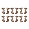 Bronze Trumpet Angel Ornament (Set of 6) - 3 of 3