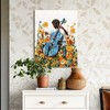 Kumasinova Framed Canvas Abstract Wall Art,Cello Boy Wall Art Decor,Vintage Wall Art for Living room,Bedroom - 3 of 4