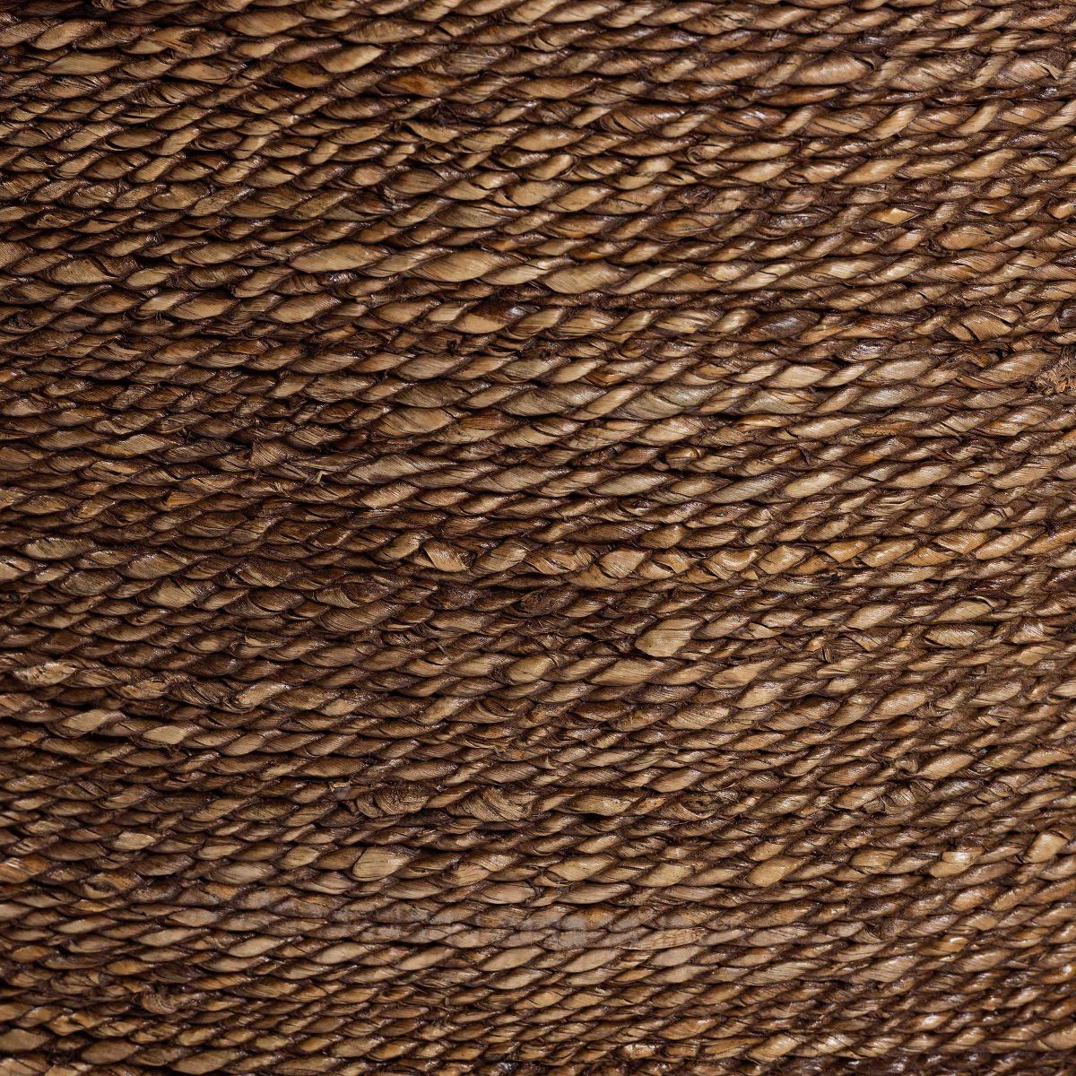 bali & pari Ridley Seagrass Dining Chair with Mahogany Wood Frame Brown Wash - thumbnail 2