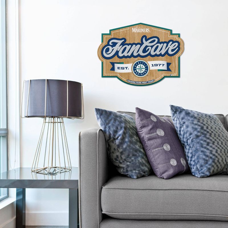 MLB Seattle Mariners Fan Cave Sign, 2 of 5