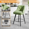 Elegant 360° Swivel Bar Stool Stylish Design With Plush Cushion & Sturdy Build - 3 of 4