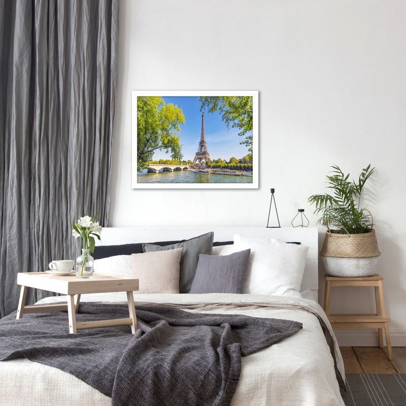 Americanflat Modern Wall Art Room Decor - Paris In Summer by Manjik Pictures, 5 of 7