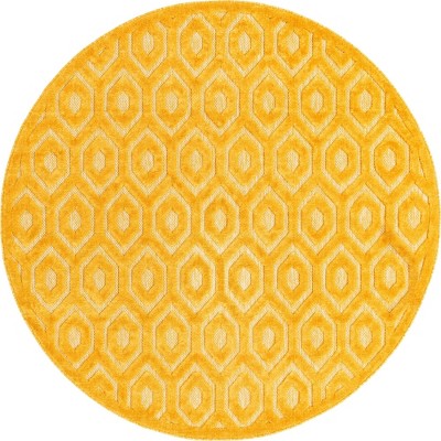 Unique Loom    Outdoor Trellis Textured Spatial Area Rug