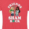 Women's - Barbie - St. Patrick's Day Friends Sham Rock Short Sleeve Graphic T-Shirt - 2 of 4