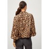 ellos Blouson Sleeve Button Front Blouse - 3 of 4
