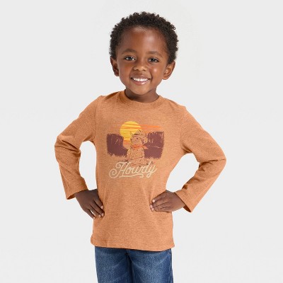 Toddler Boys' Long Sleeve Graphic T-Shirt - Cat & Jack™