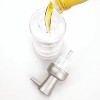 LunaLulinlk (2 pack) Glass Foaming Soap Pump, 3" x 3" x 8.3", 12 oz, Clear - 3 of 4