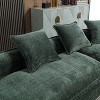NicBex Modular Sectional Sofa,U-Shaped Chenille Couch with 5 Pillows for Living Room,Apartment,Office,No Assembly Require,Green - 4 of 4