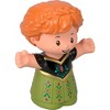 Fisher-Price Disney Frozen Anna Little People Single Character Figure Toddler Toy for Pretend Play - 3 of 4