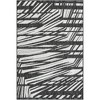 Unique Loom Outdoor Modern Greyscale Abstract Woven Area Rug - 2 of 4