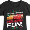 Girls' - Disney - On The Highway To Holiday Fun Fitted Short Sleeve Graphic T-Shirt - 2 of 4