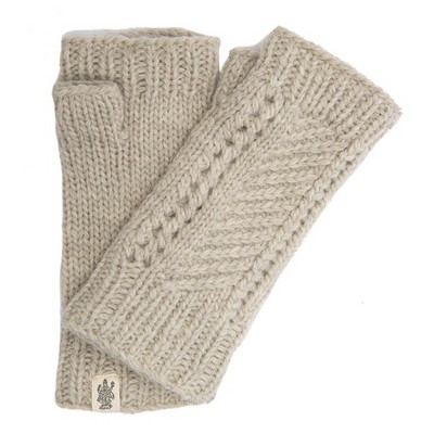 Diagonal Knit Handwarmers_Nirvanna Designs