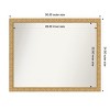 Amanti Art Lila Non-Beveled Wood Framed Bathroom Vanity Wall Mirror - 3 of 4