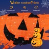 Tangkula Halloween Light Up Pumpkin Decoration Stacked Pumpkins with Witch Hat Build-in LED Lights Pop Up Jack-o-Lantern - 4 of 4