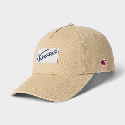 Champion Adult Pigment-Washed Twill Baseball Hat - Irish Cream
