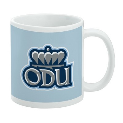 Old Dominion University Secondary Ceramic Coffee Mug Novelty Gift Mugs for Coffee Tea and Hot Drinks 11oz White