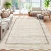 Washable Non-Slip Runner Rug - Soft  Scalloped Carpet for Kitchen, Entryway, Bedroom, Bath, Laundry & Hallway - Stain Resistant - 2 of 4