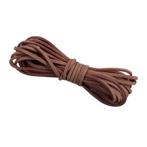 Unique Bargains Faux Suede Leather DIY Craft Beading Thread 1 Pc - 1 of 4
