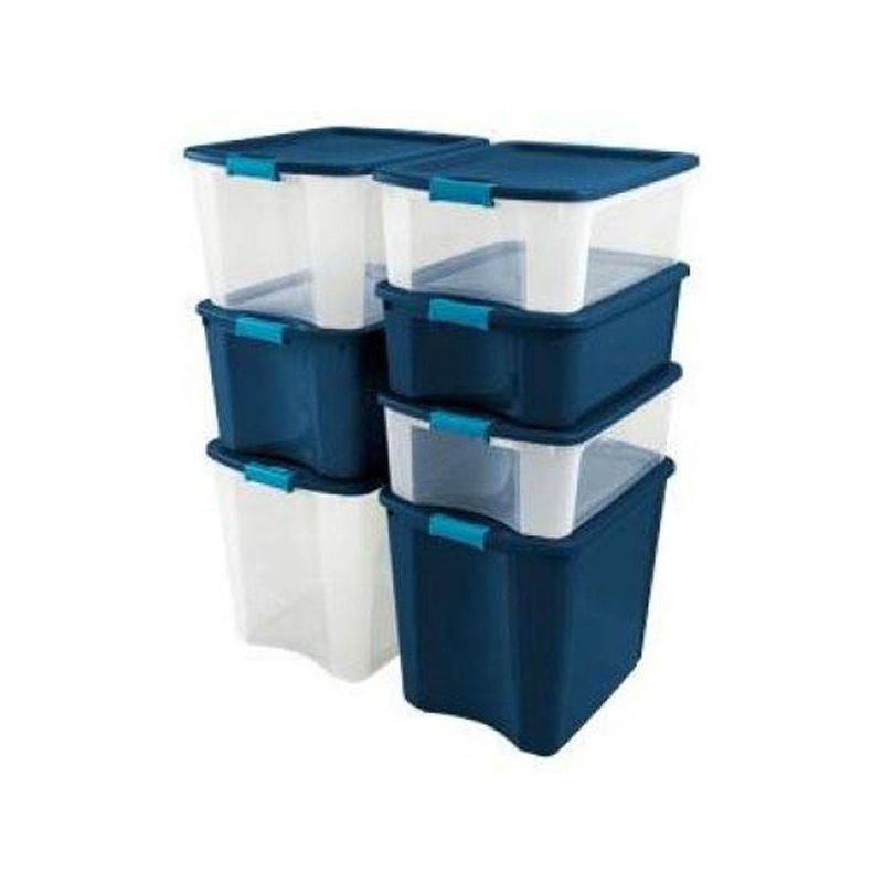 Sterilite 12 Gallon Latch and Carry Storage Tote Box Container, 4 of 9