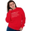 Funny Meaning of Christmas Definition Sweatshirt for Men or Women Brisco Brands - 4 of 4