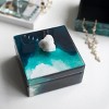 Marbled Jewelry Box, Jewelry Cabinet, Jewelry Box For Women-Cuddlewood - 2 of 4