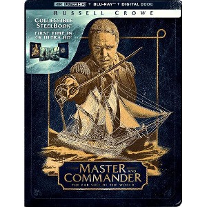 Master And Commander: The Far Side Of The World (4K Ultra HD + Blu-ray + Digital Copy) (Steelbook) (4K/UHD)(2003) - 1 of 1