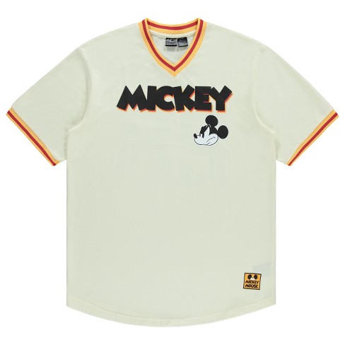 Mens Mickey Mouse Baseball Jersey - Mens Classic Mickey Mouse Pullover ...