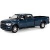 2023 Ram 2500 Bighorn Crew Cab 4x4 Pickup Truck Patriot Blue Met "Showroom Floor" Series 5 1/64 Diecast Model Car by Greenlight - image 2 of 3