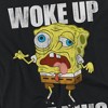 Women's Woke Up Like This Meme Loose T-Shirt Black - 2 of 4