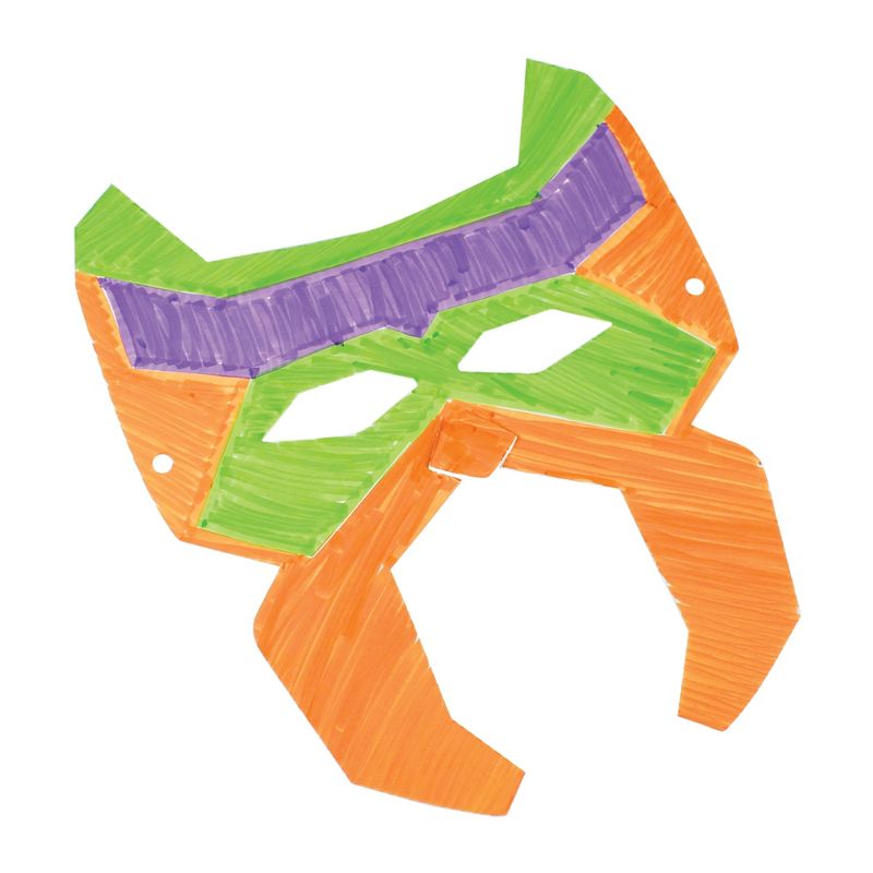 Roylco® Die-Cut Super Hero Masks, 24 Per Pack, 2 Packs, 5 of 6