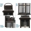 Progress Lighting Williamston 1-Light Antique Pewter Outdoor Wall Lantern with Clear Glass - 2 of 4