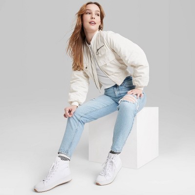 Women's Super-High Rise Tapered Jeans - Wild Fable™
