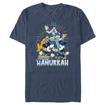 Men's Mickey & Friends Happy Hanukkah T-Shirt